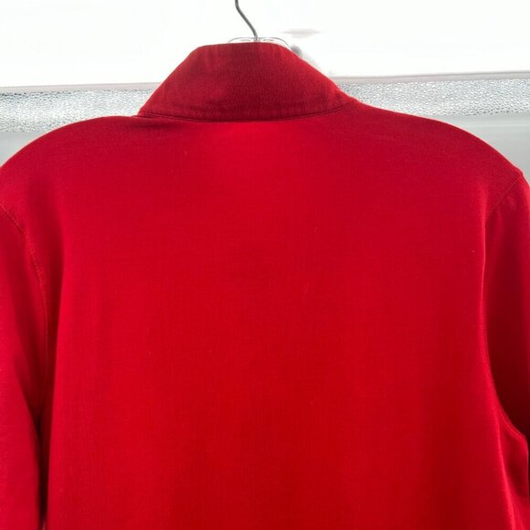 Under Armour Women's Active Collared Pullover Top Red Size Large Maryland - Picture 6 of 8